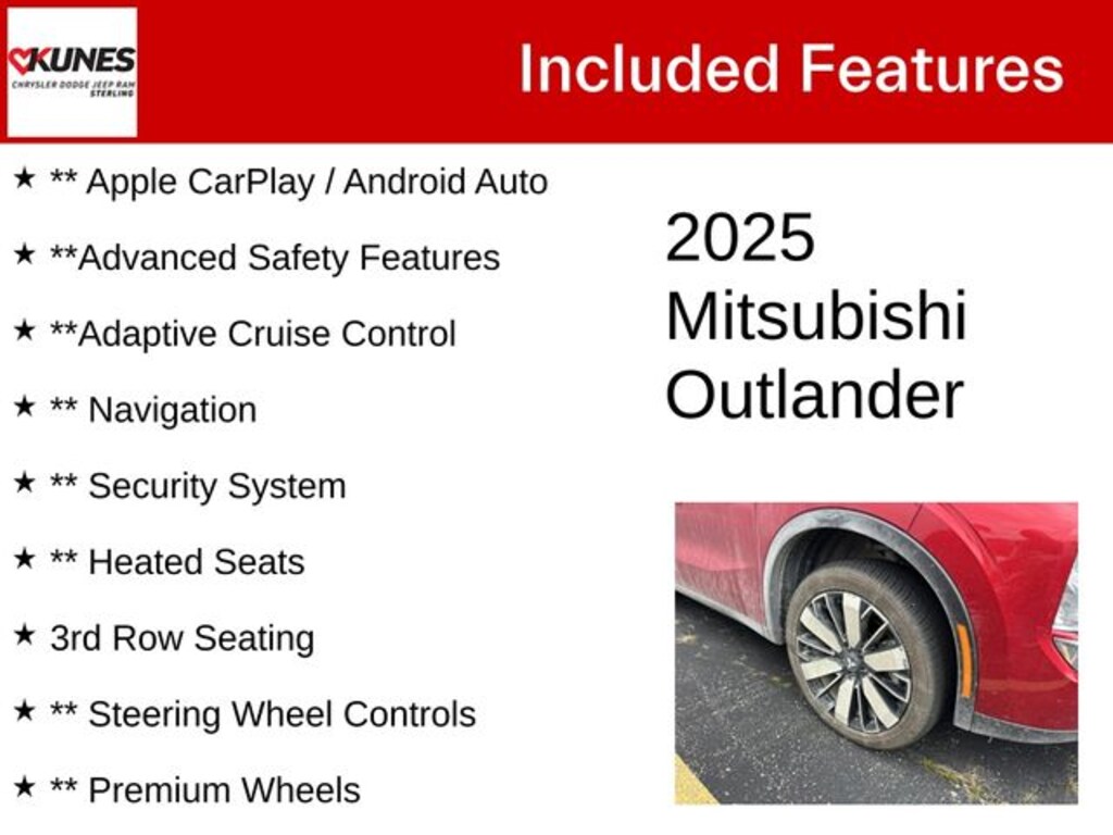 Used 2025 Mitsubishi Outlander SUV