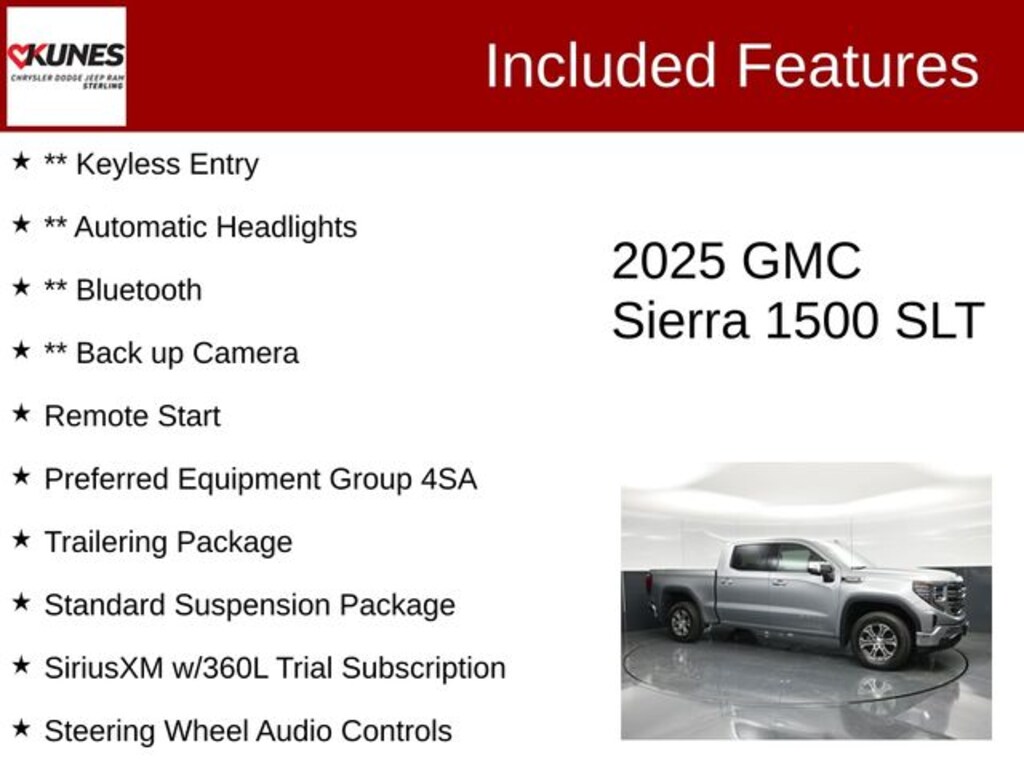 Used 2025 GMC Sierra 1500 SLT Truck