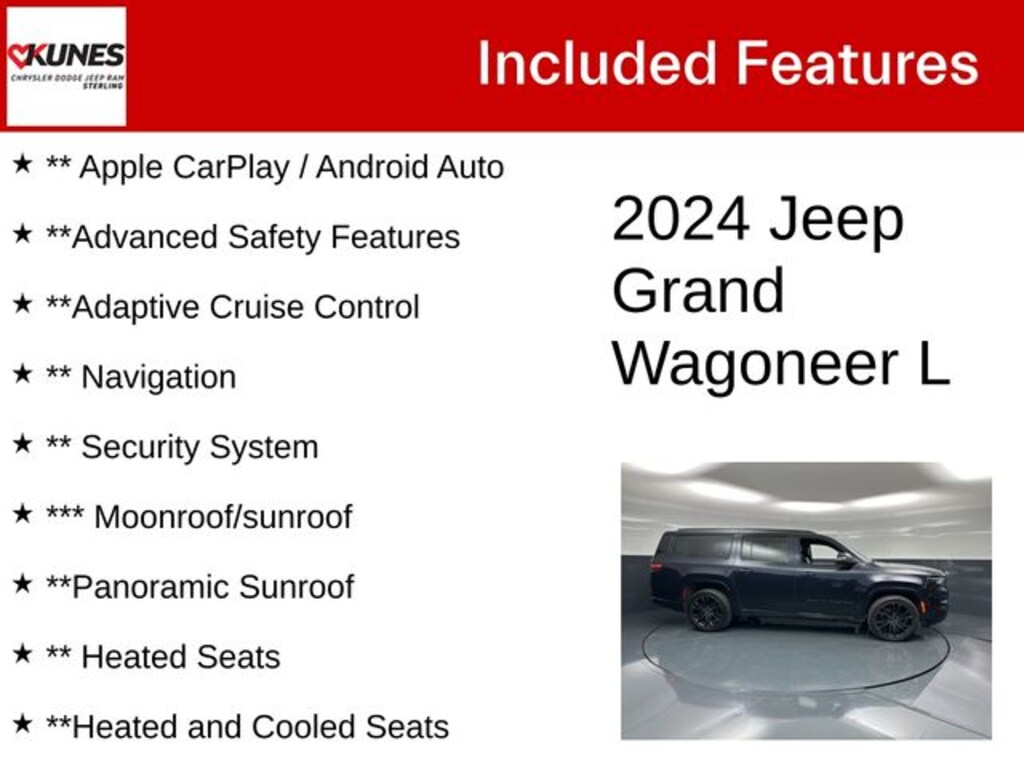 Used 2024 Jeep Grand Wagoneer L Series II SUV