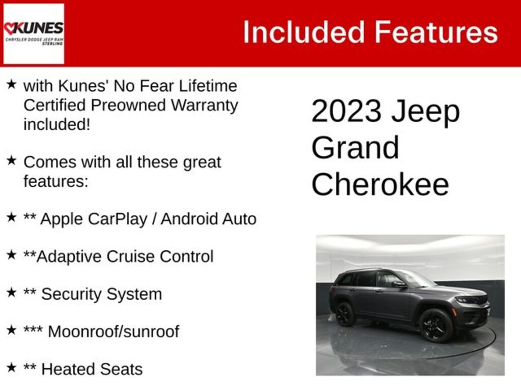 Used 2023 Jeep Grand Cherokee Altitude X SUV