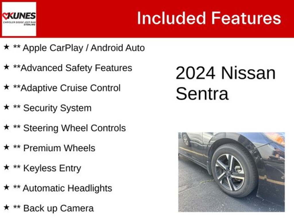 Used 2024 Nissan Sentra SV Sedan