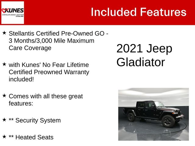 Used 2021 Jeep Gladiator Rubicon Truck