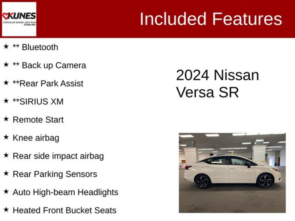Used 2024 Nissan Versa 1.6 SR Sedan