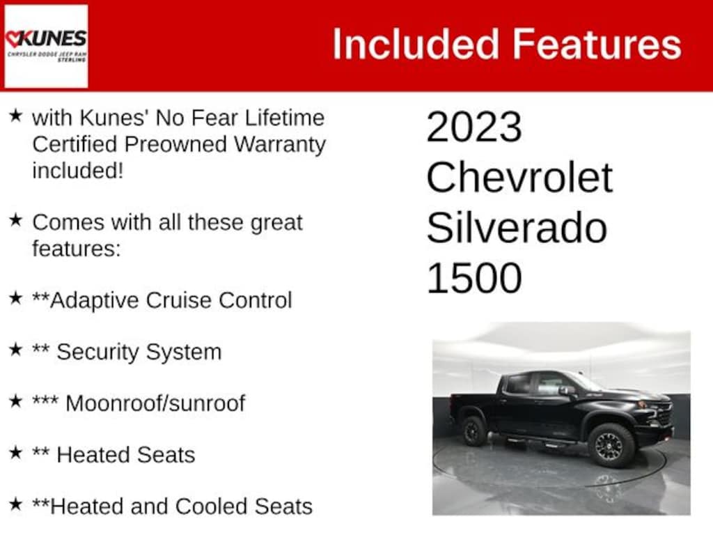 Used 2023 Chevrolet Silverado 1500 ZR2 Truck