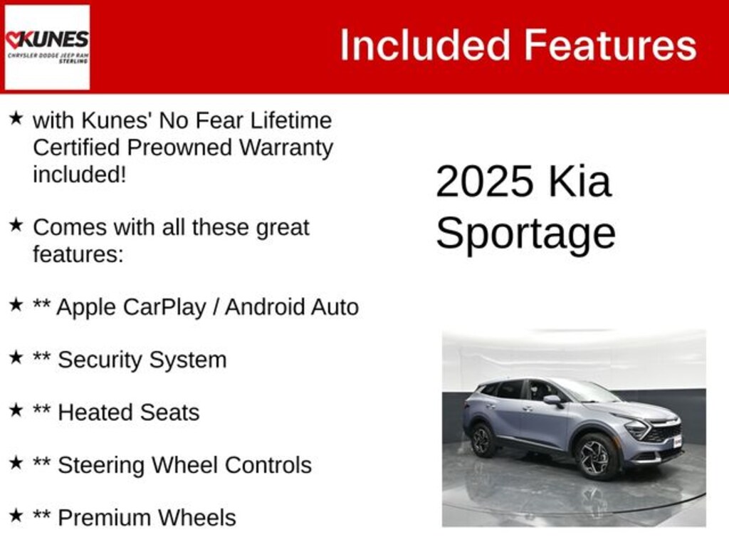 Used 2025 Kia Sportage LX SUV