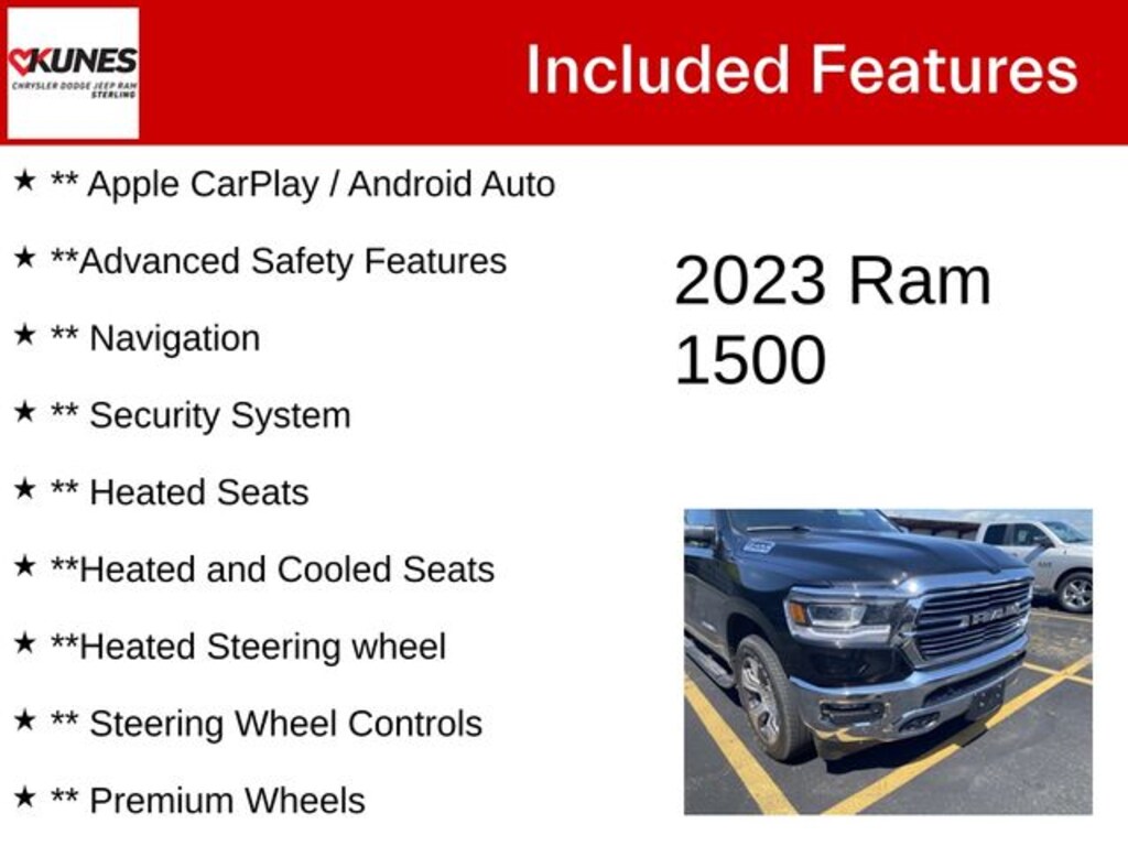 Used 2023 Ram 1500 Laramie Truck