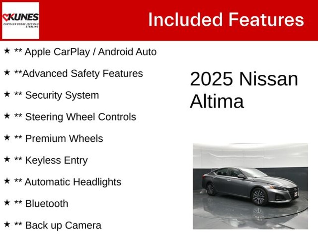 Used 2025 Nissan Altima 2.5 SV Sedan