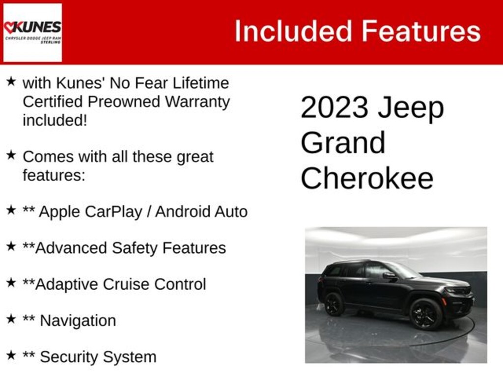 Used 2023 Jeep Grand Cherokee Limited SUV
