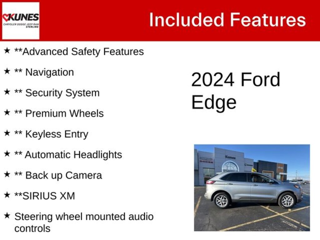 Used 2024 Ford Edge SEL SUV