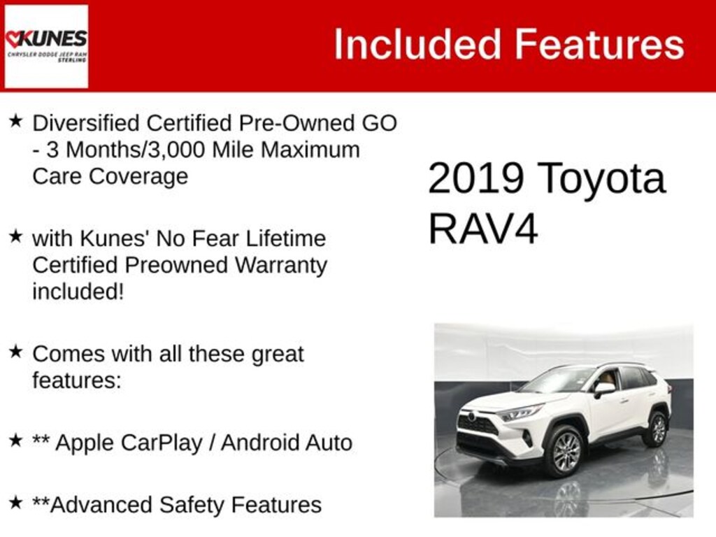 Used 2019 Toyota RAV4 Limited SUV