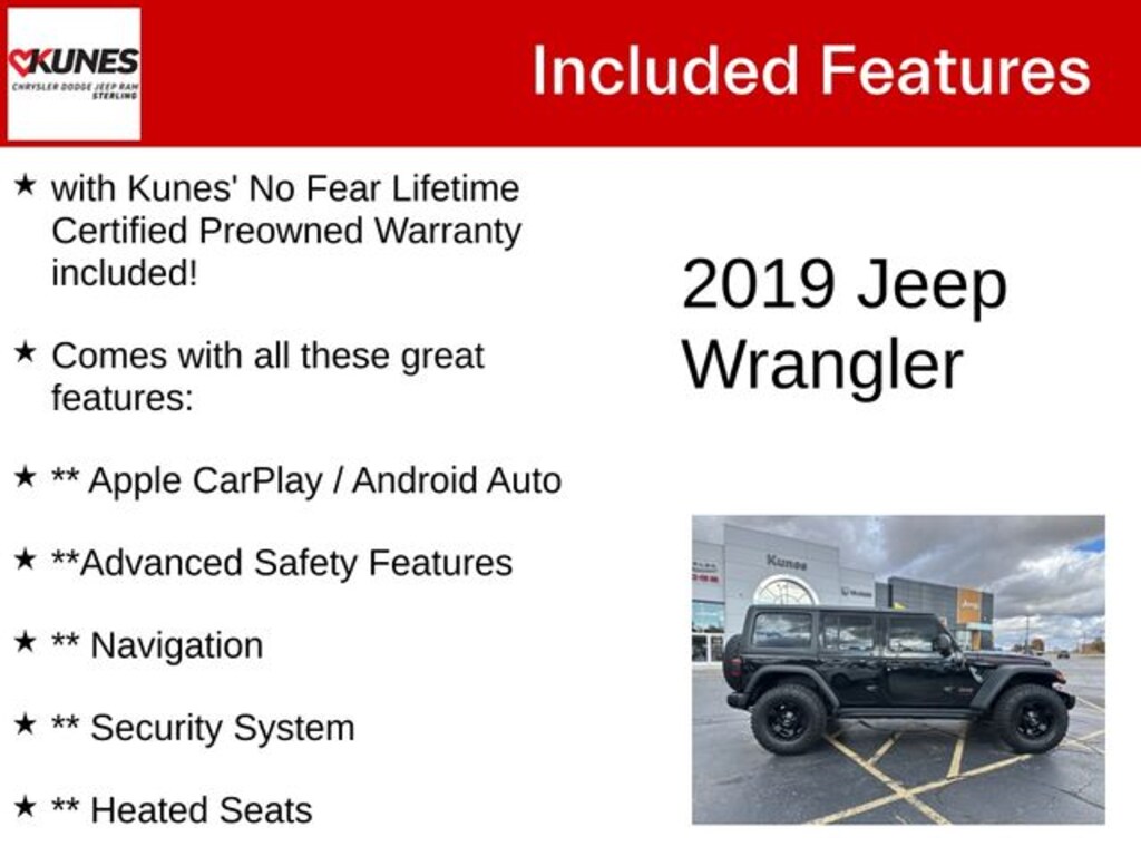 Used 2019 Jeep Wrangler Unlimited Rubicon SUV