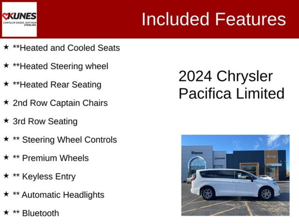 Used 2024 Chrysler Pacifica Limited Minivan/Van