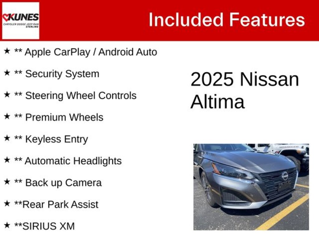 Used 2025 Nissan Altima 2.5 SV Sedan