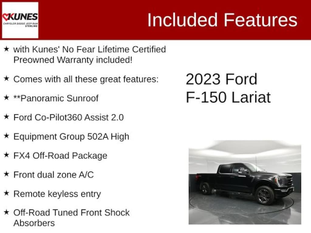 Used 2023 Ford F-150 Lariat Truck