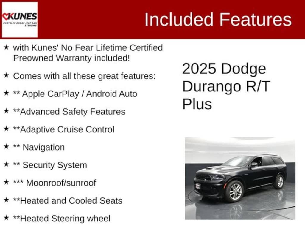 Used 2025 Dodge Durango R/T Plus SUV