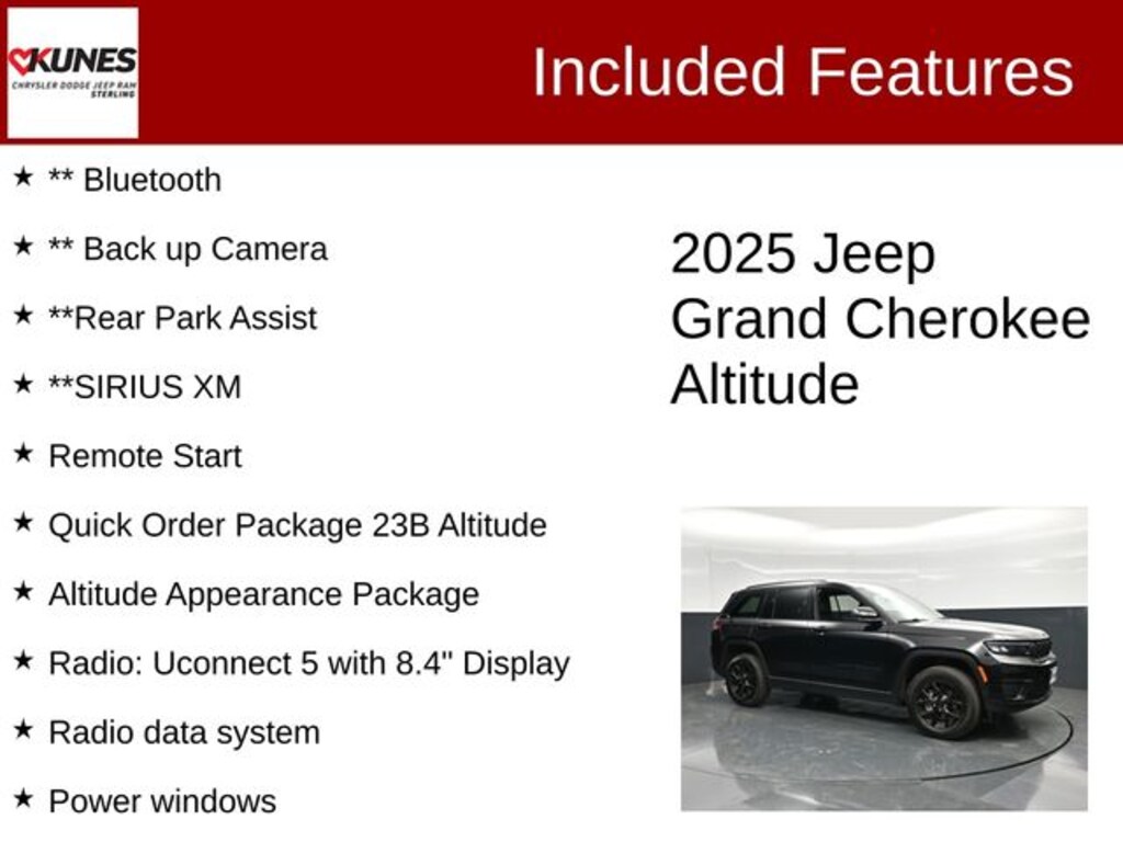 Used 2025 Jeep Grand Cherokee Altitude SUV