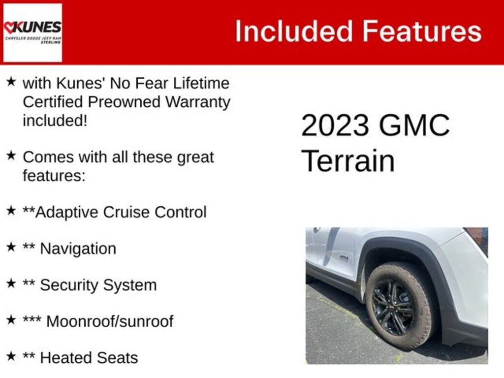 Used 2023 GMC Terrain AT4 SUV