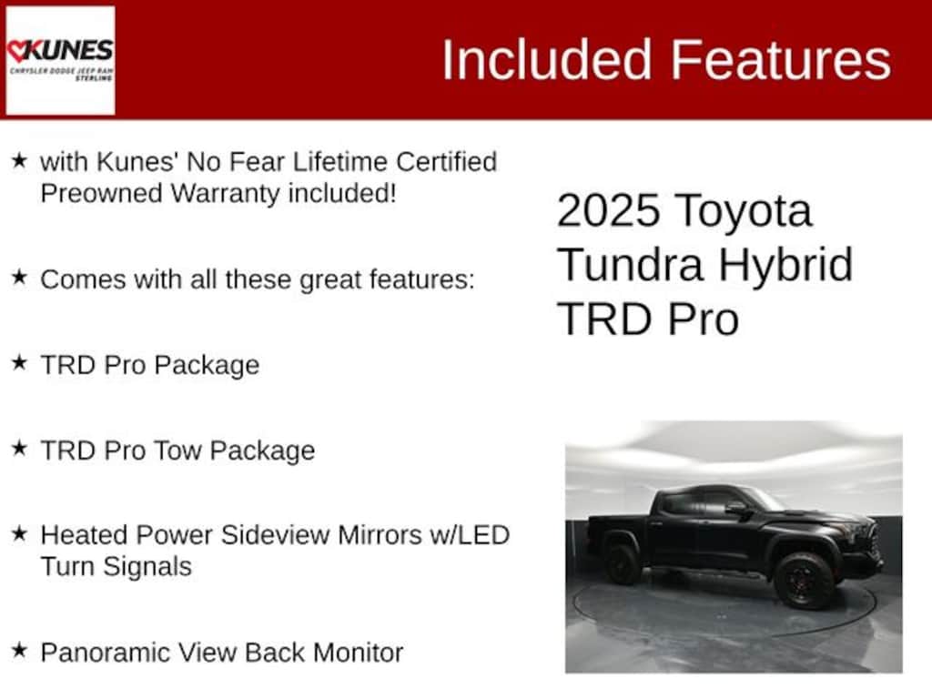 Used 2025 Toyota Tundra Hybrid TRD Pro Truck