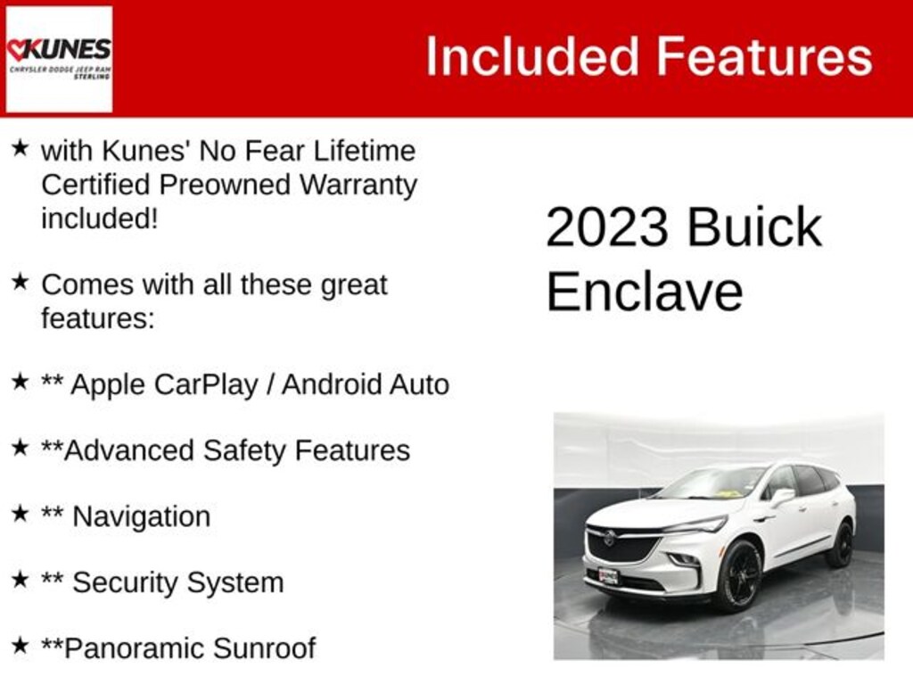 Used 2023 Buick Enclave Essence SUV