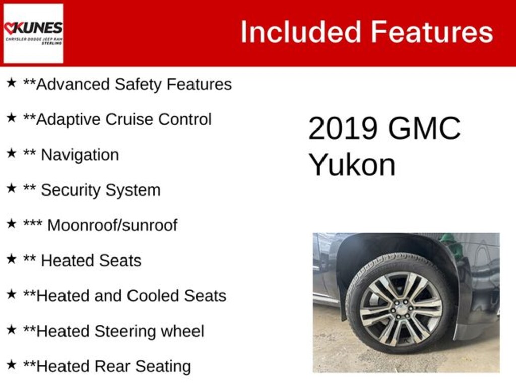 Used 2019 GMC Yukon Denali SUV