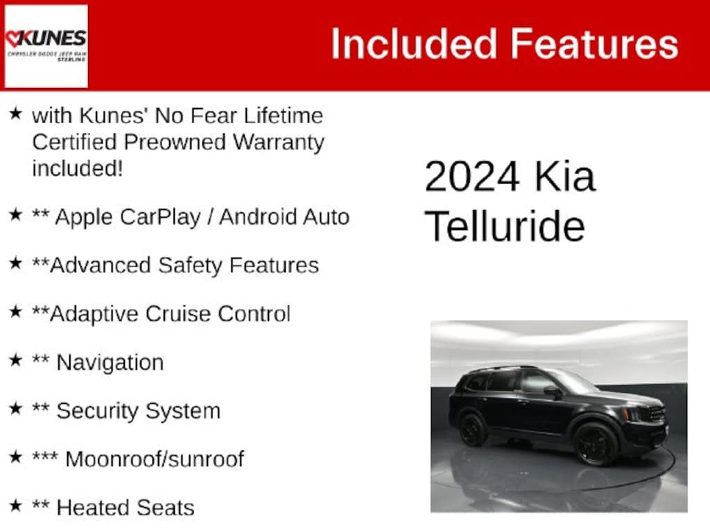 Used 2024 Kia Telluride EX X-Line SUV