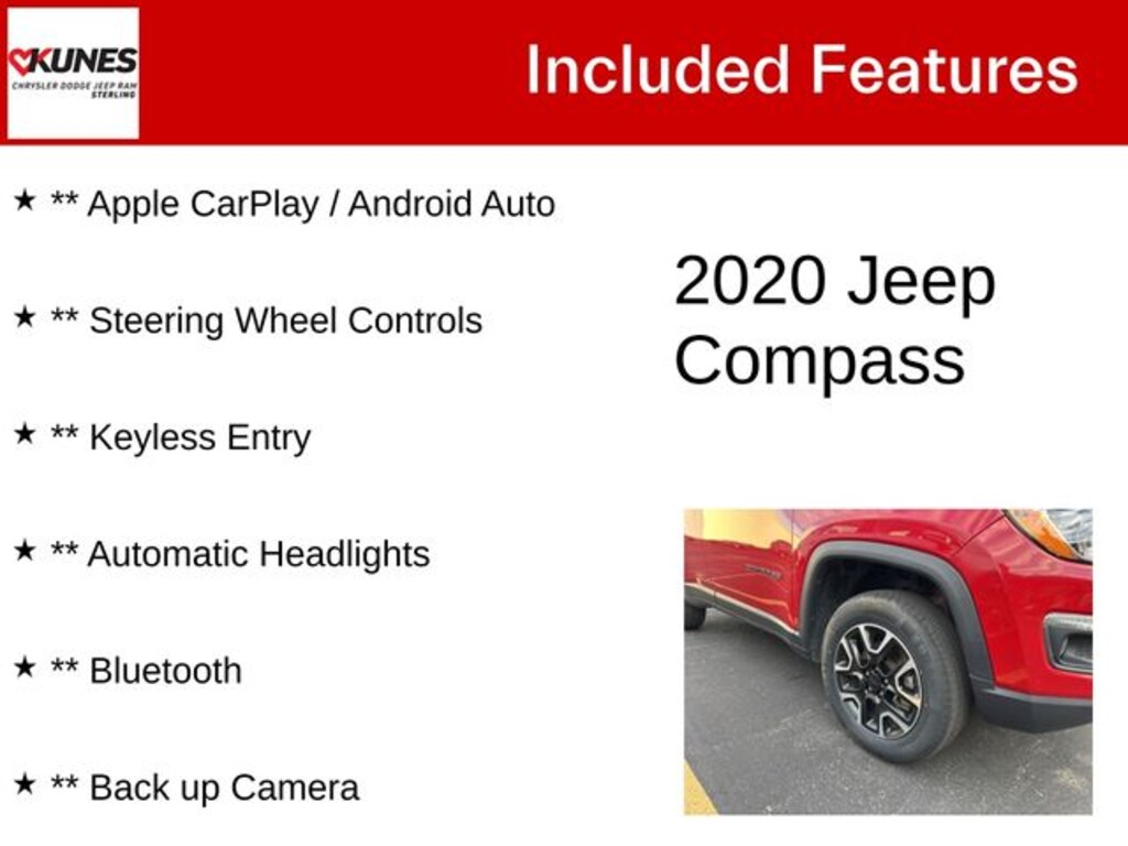 Used 2020 Jeep Compass Trailhawk SUV