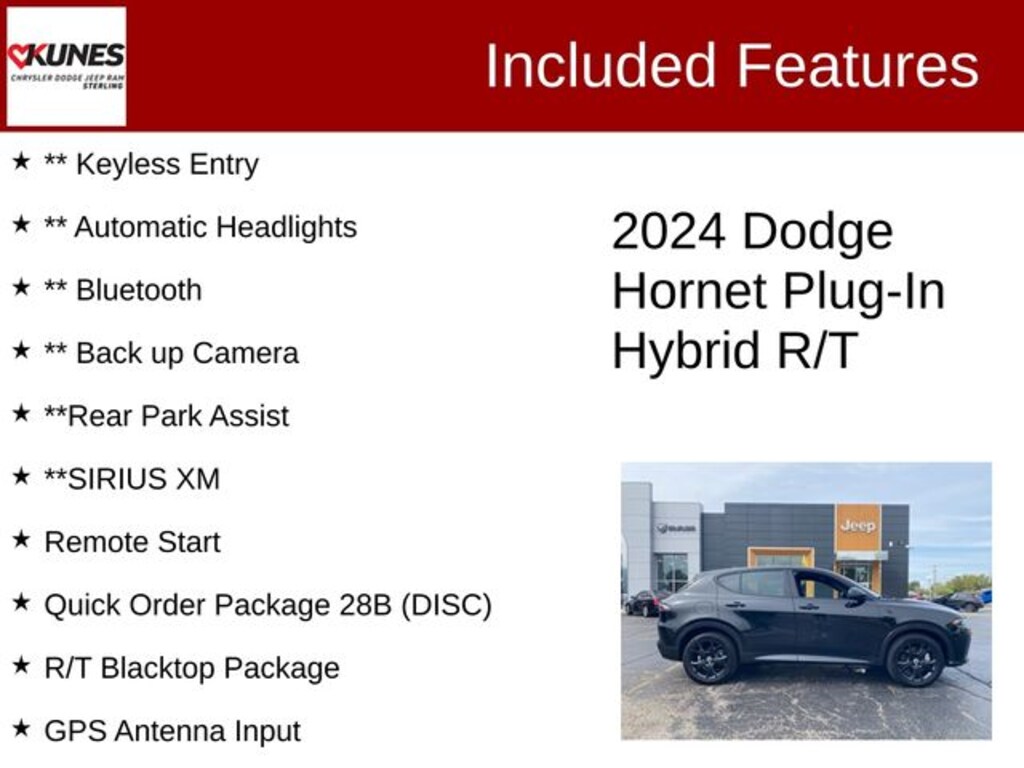 Certified 2024 Dodge Hornet R/T SUV