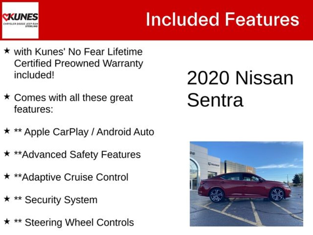Certified 2020 Nissan Sentra SR Sedan