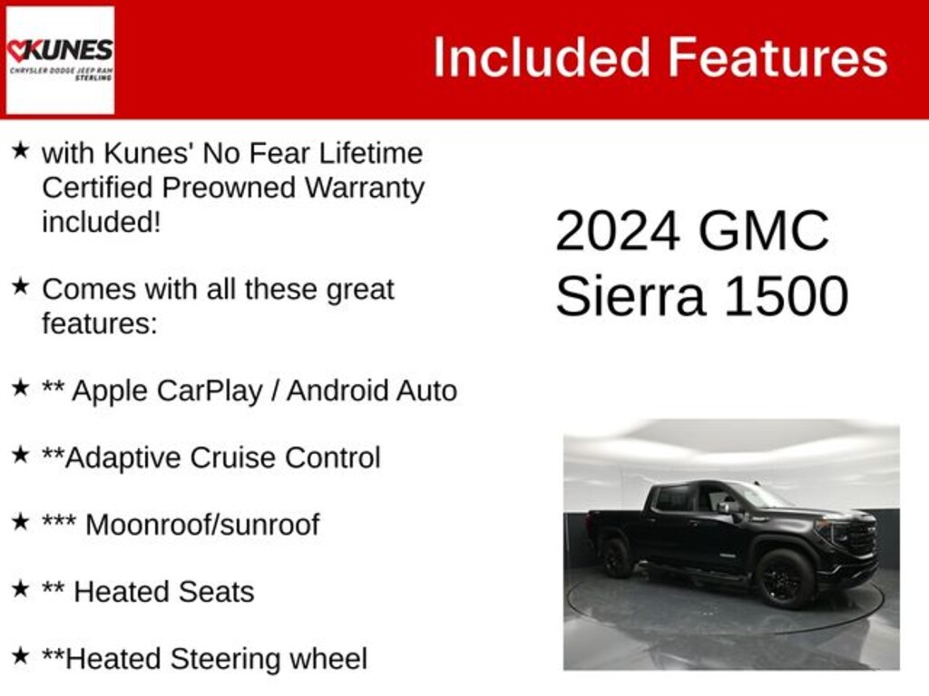 Used 2024 GMC Sierra 1500 Elevation Truck