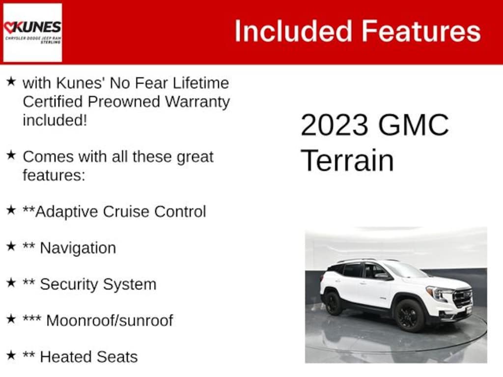 Used 2023 GMC Terrain AT4 SUV