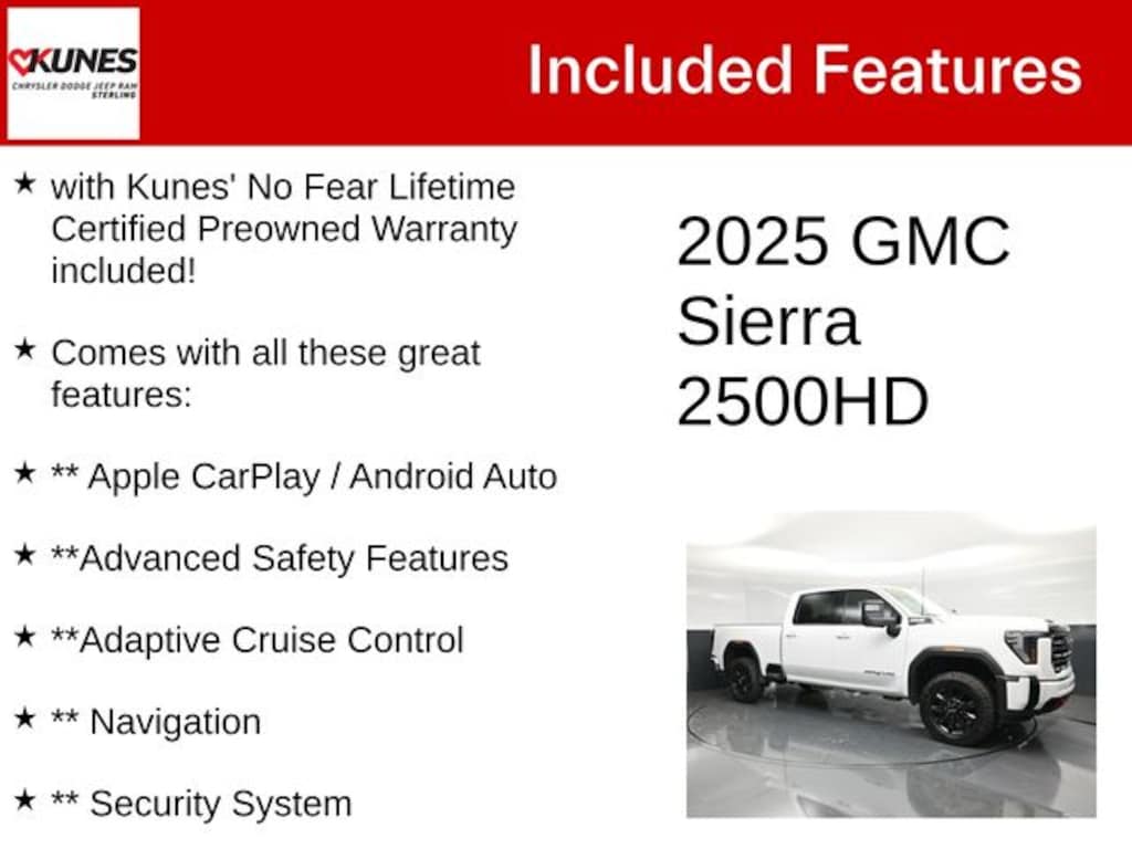 Used 2025 GMC Sierra 2500HD AT4 Truck