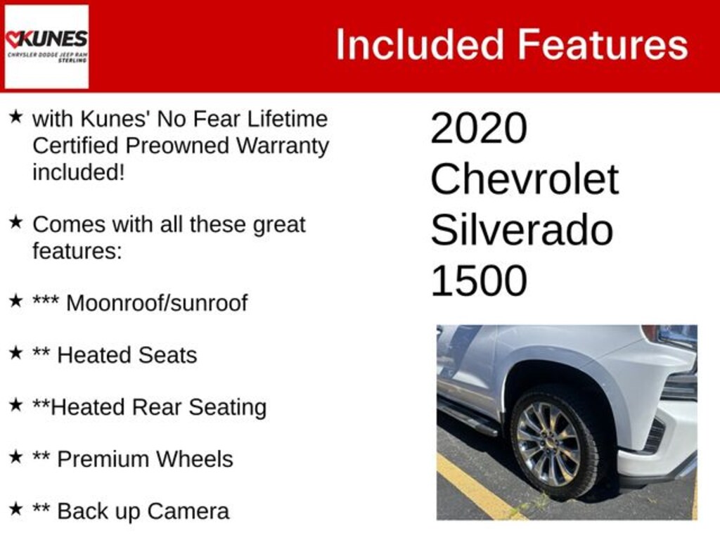 Used 2020 Chevrolet Silverado 1500 High Country Truck