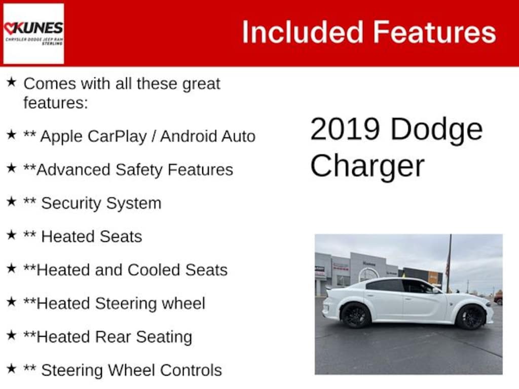 Used 2019 Dodge Charger SRT Hellcat Sedan
