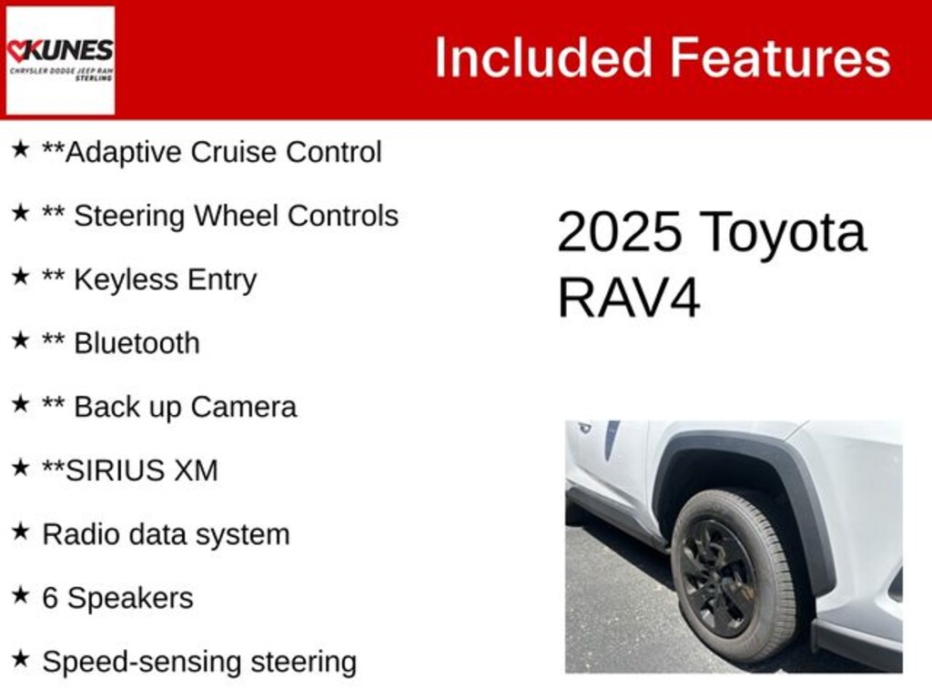 Used 2025 Toyota RAV4 LE SUV