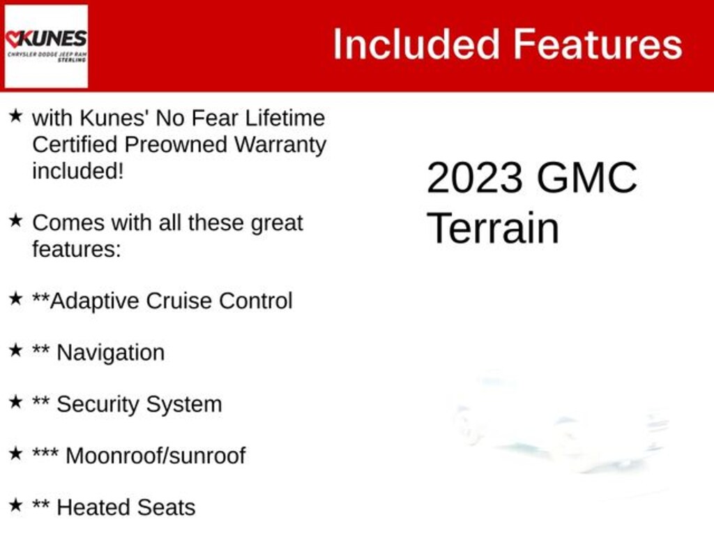 Used 2023 GMC Terrain AT4 SUV
