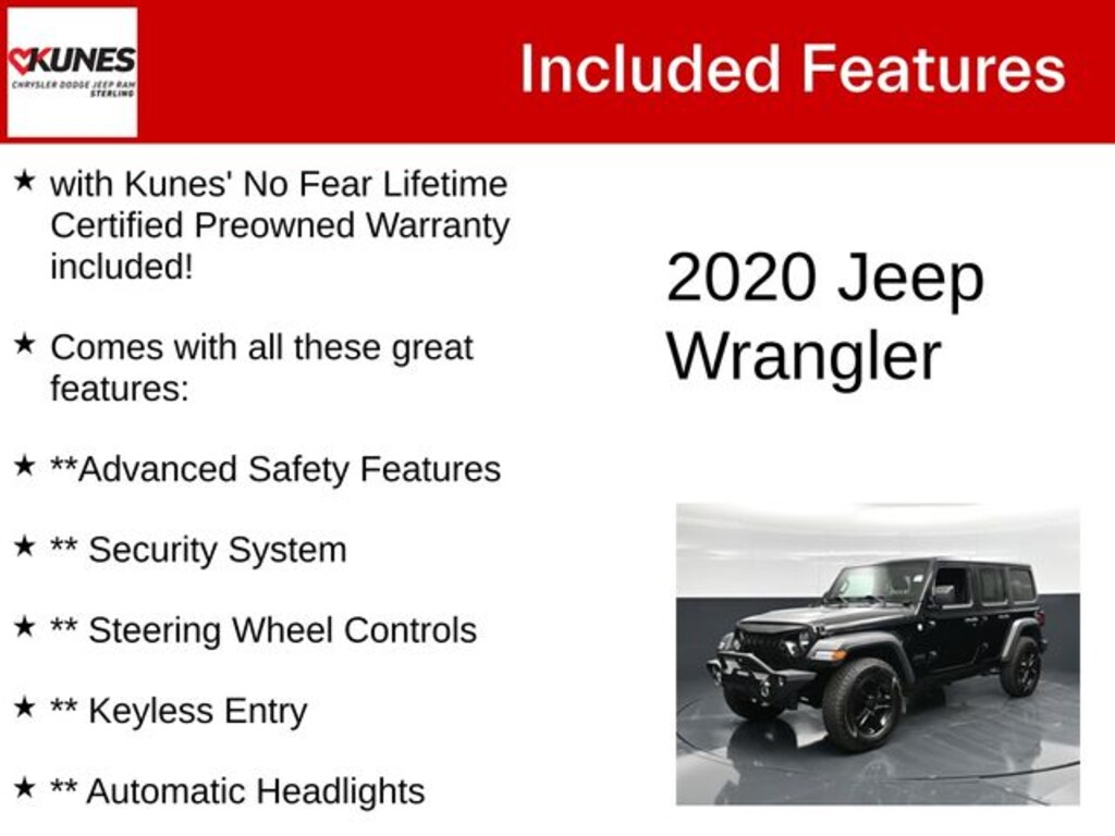 Used 2020 Jeep Wrangler Unlimited Sport Altitude SUV