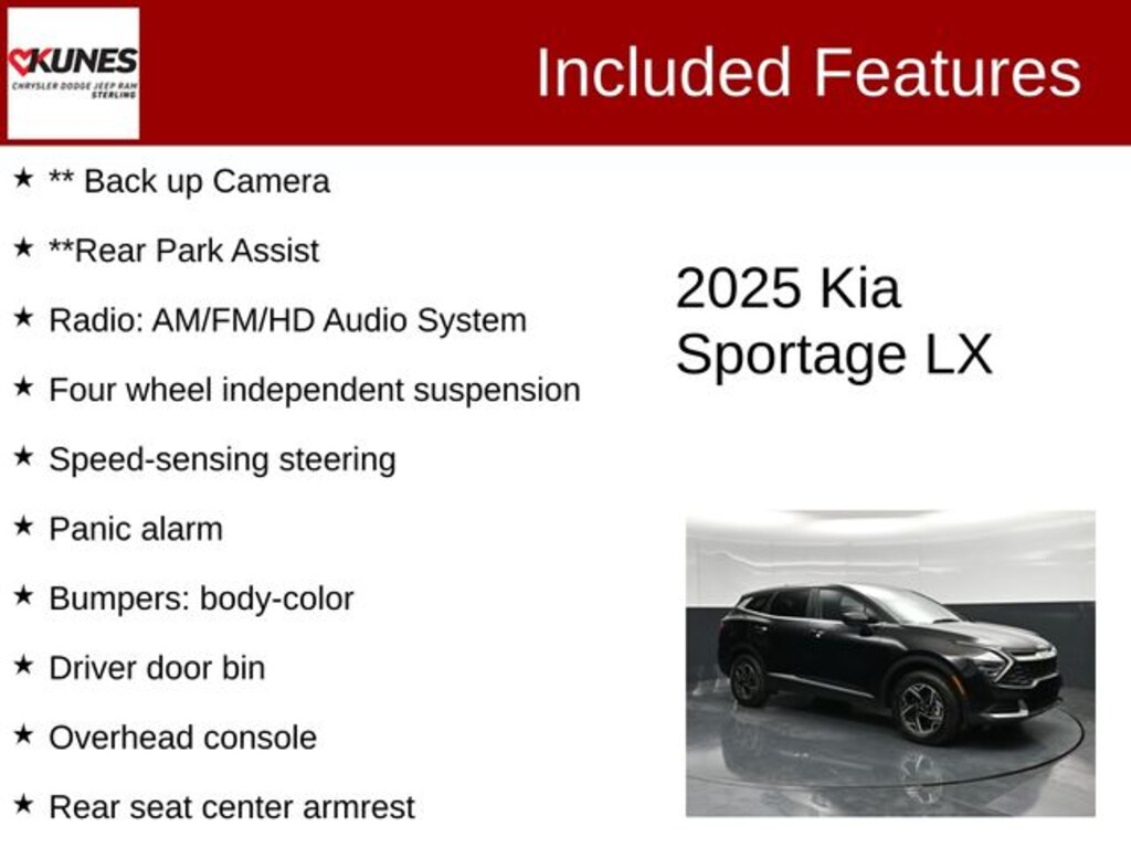 Used 2025 Kia Sportage LX SUV