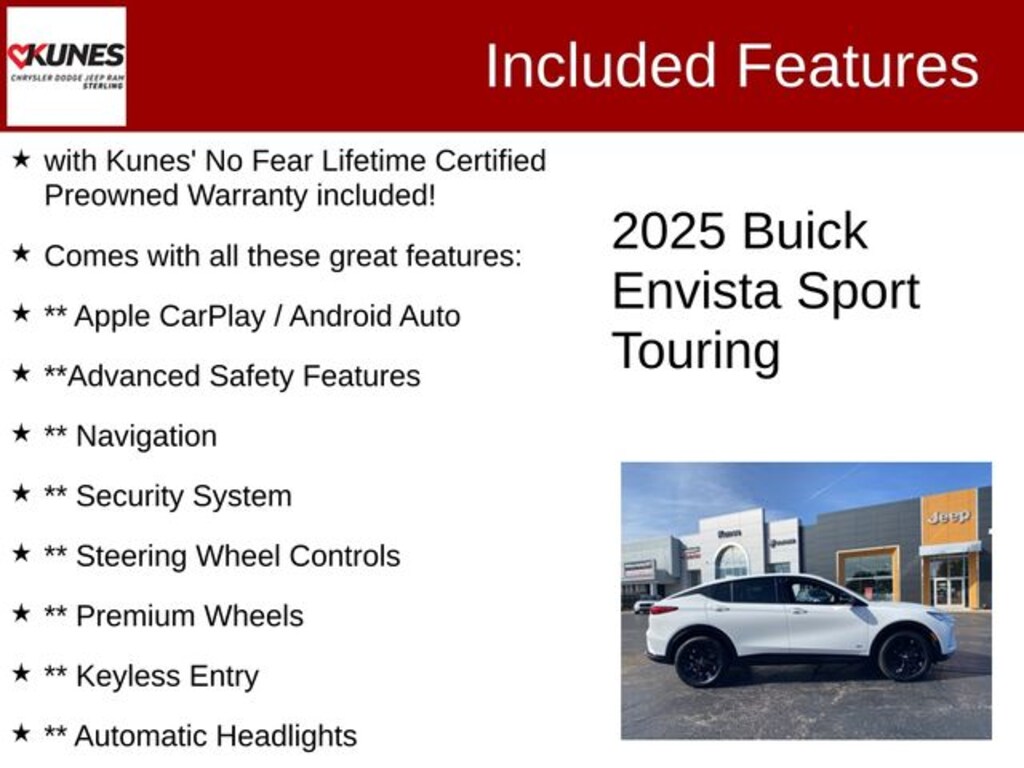 Used 2025 Buick Envista Sport Touring SUV