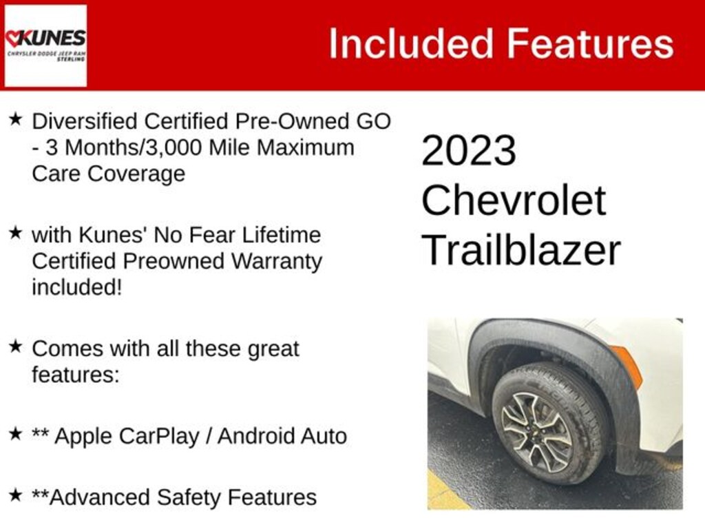 Used 2023 Chevrolet Trailblazer Activ SUV