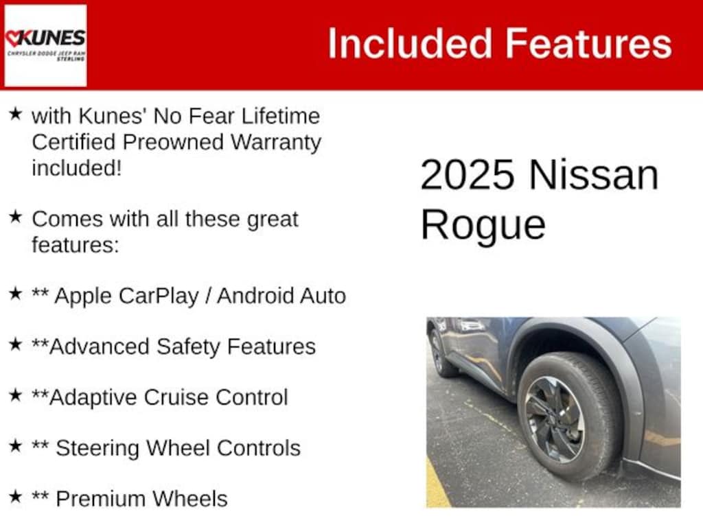 Used 2025 Nissan Rogue SV SUV