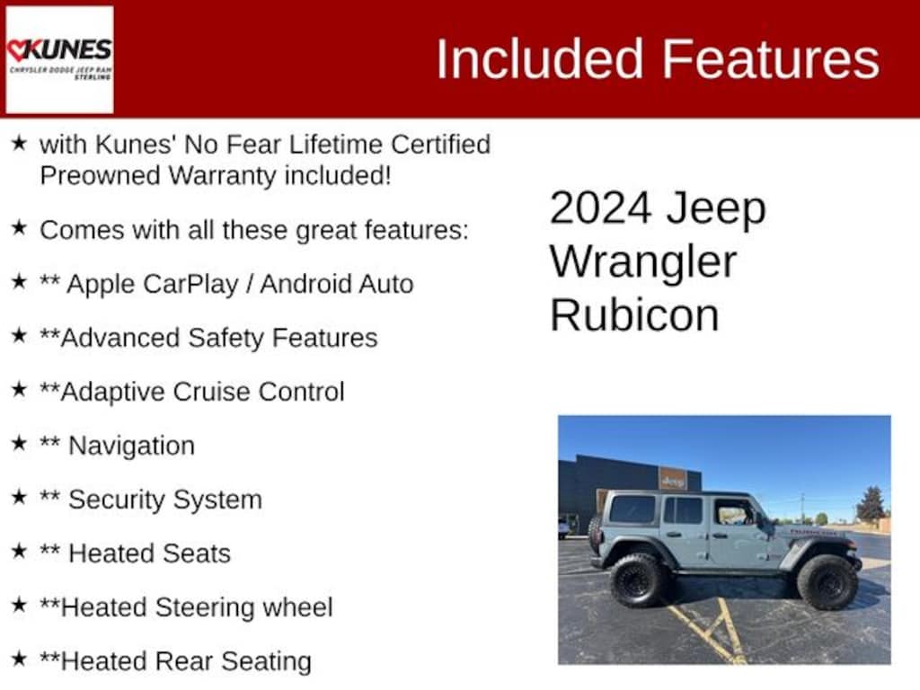 Used 2024 Jeep Wrangler Rubicon SUV