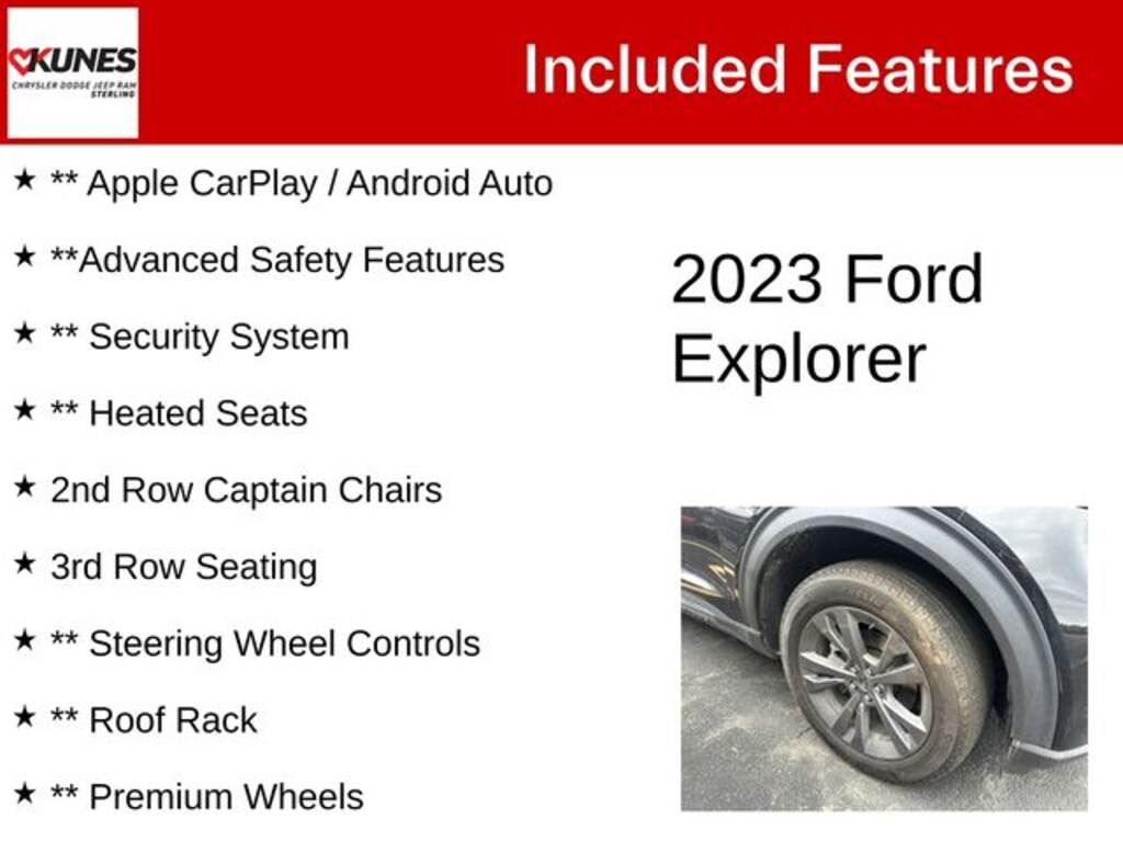 Used 2023 Ford Explorer XLT SUV