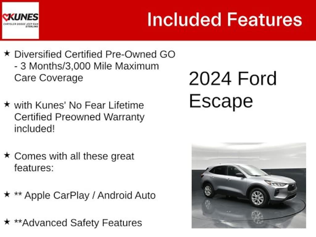 Used 2024 Ford Escape Active SUV