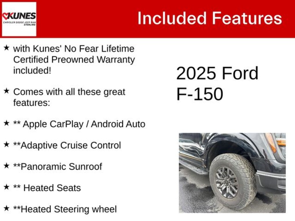 Used 2025 Ford F-150 Tremor Truck