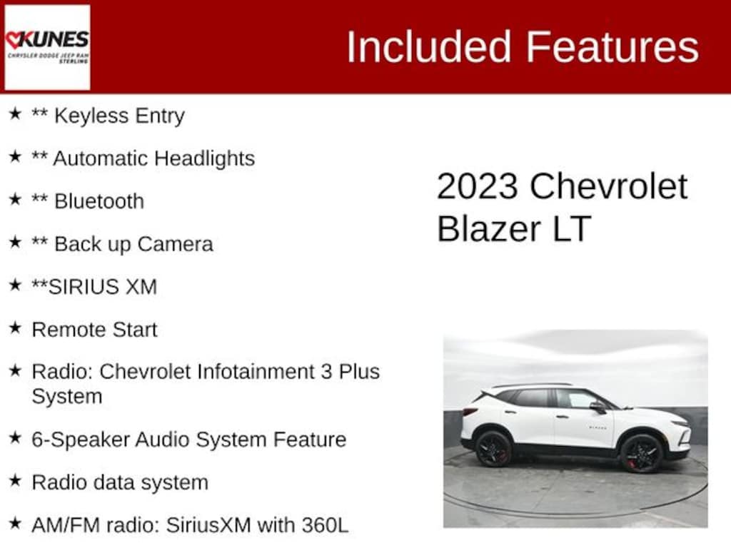 Used 2023 Chevrolet Blazer LT SUV