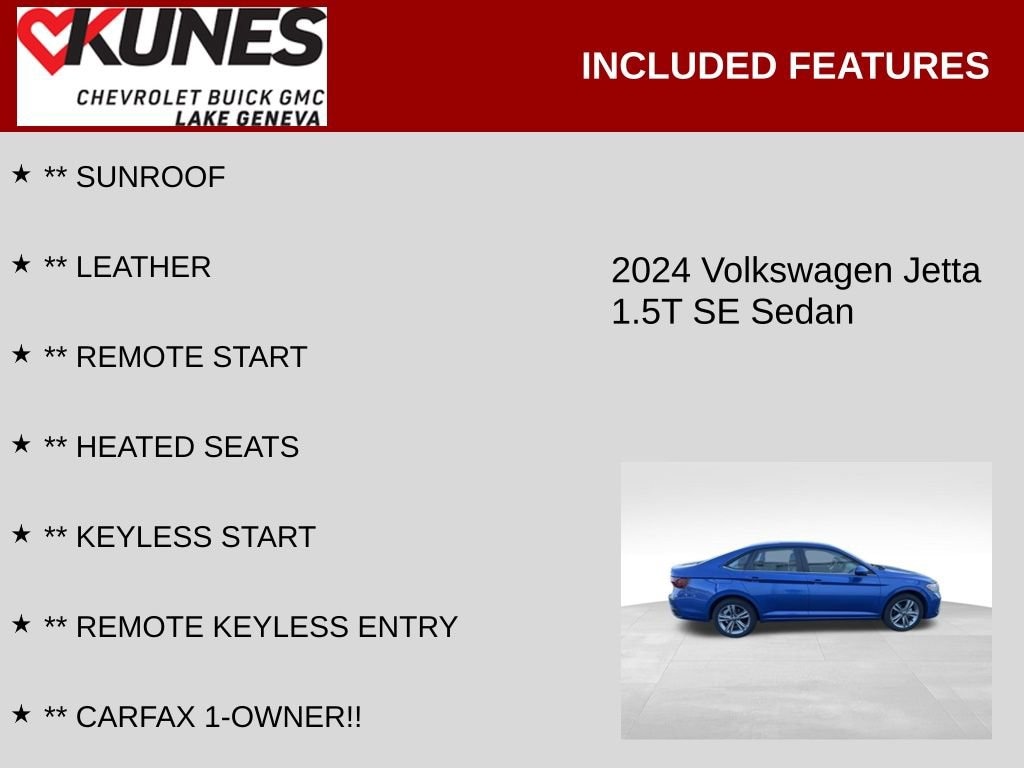 Used 2024 Volkswagen Jetta SE