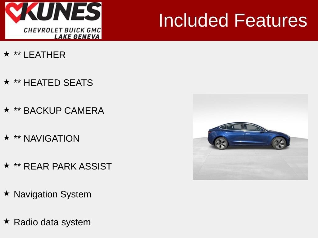 Used 2019 Tesla Model 3 Mid Range