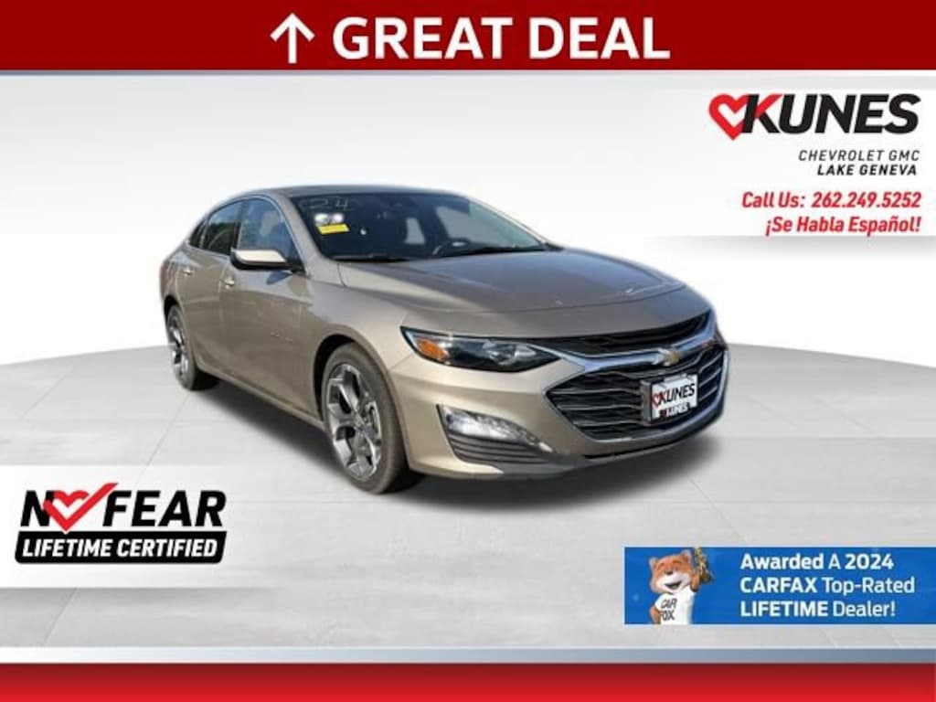 Used 2024 Chevrolet Malibu 1LT Car