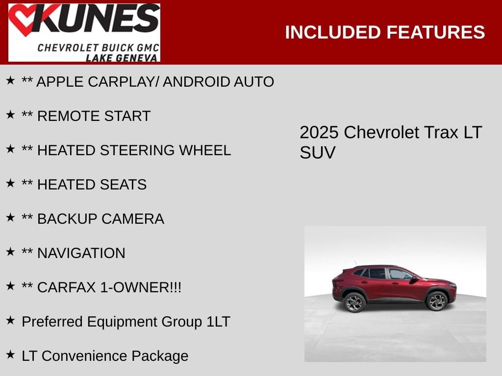 Used 2025 Chevrolet Trax LT SUV