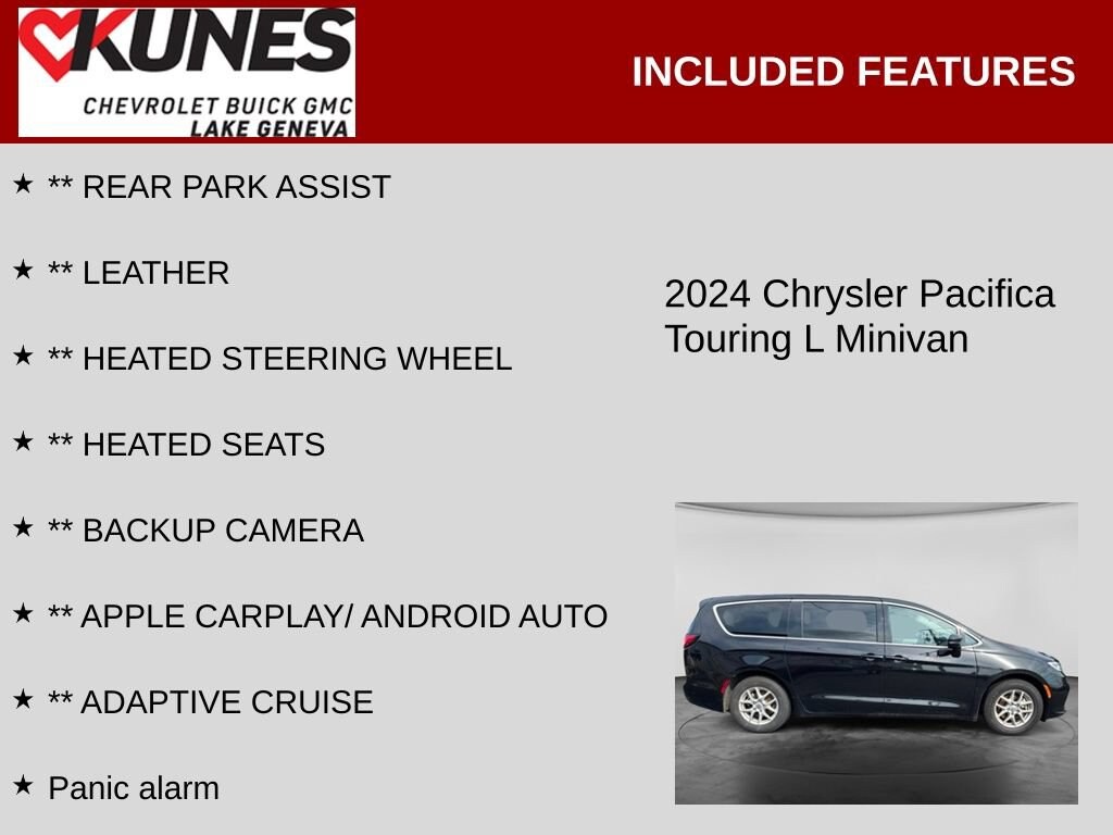 Used 2024 Chrysler Pacifica Touring L